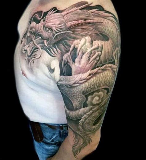 50 Chinese Dragon Tattoo Designs For Men - Flaming Ink Ideas