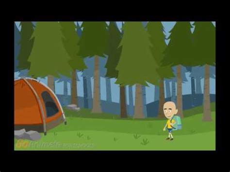 Caillou goes to summer camp - YouTube