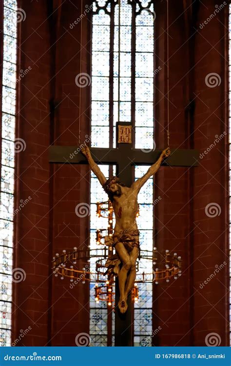 Frankfurt Cathedral, Frankfurt am Main, Germany Stock Photo - Image of catholic, decoration ...