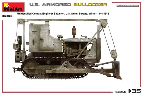 MiniArt U.S. Armored Bulldozer | Armorama™