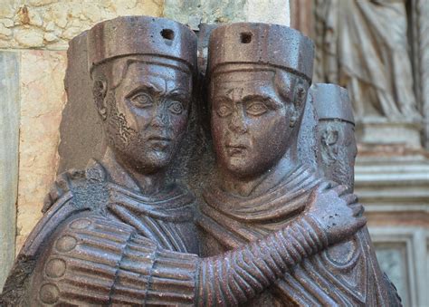 Portrait of the Four Tetrarchs (Diocletian, Maximianus, Ga… | Flickr