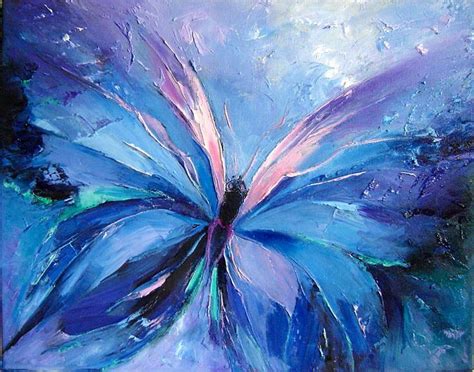 Pin by Just For You Prophetic Art on Butterflies | Blue abstract art, Butterfly painting ...