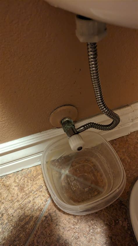 Replaceing inlet hose to toilet | DIY Home Improvement Forum