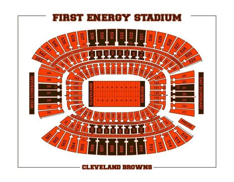 Lola Ingram Rumor: Cleveland Browns Stadium Seating Chart