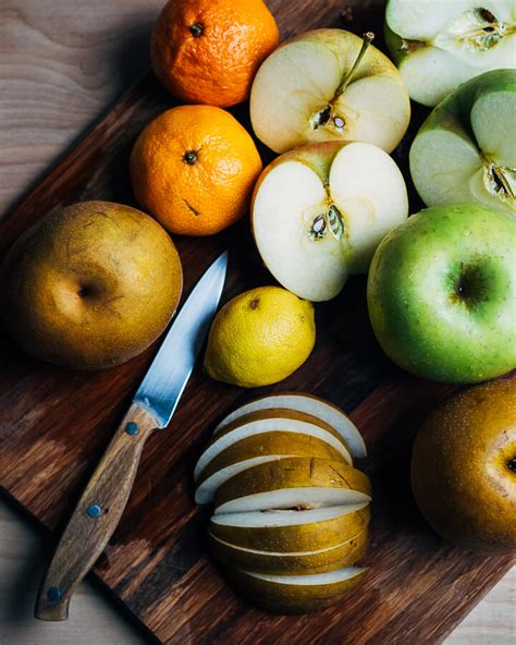 asian pear and apple pie with leafy crust | brooklyn supper