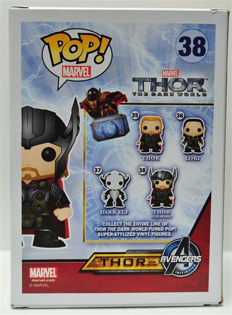 Funko Thor The Dark World Thor with Helmet POP Vinyl Released! - Marvel ...