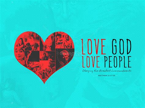 Love God Love People Christian PowerPoint | Clover Media