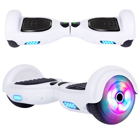 SISIGAD Hoverboard 6.5" Two-Wheel Self Balancing Hoverboard Electric ...