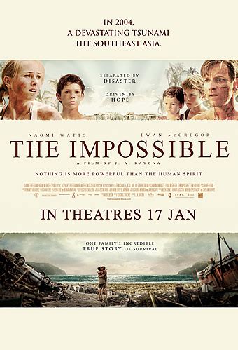 Bloggin': The Impossible: Movie Review 2013 (spoiler alert)