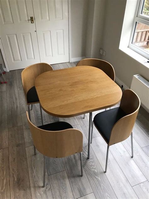 IKEA Fusion dining table and 4 chairs | in Kirkham, Lancashire | Gumtree