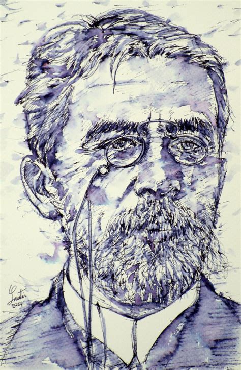 ANTON CHEKHOV Watercolor and Ink Portrait POSTER Various Sizes Available - Etsy