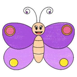 Share more than 77 easy butterfly drawing for kids best - xkldase.edu.vn