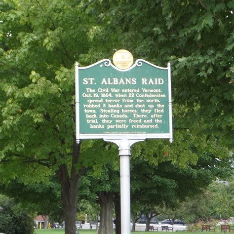 Kentucky Travels: The St. Albans Raid- St. Albans Vermont