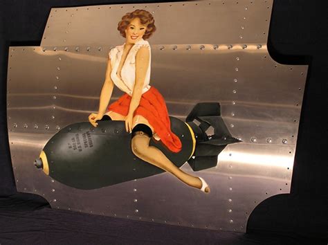 30 Pretty Pinups on Military Aircrafts From World War II ~ vintage everyday