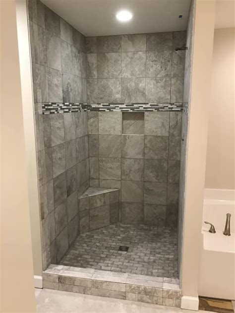 Custom Tile Shower - Bridgeport, Ohio – Riley Home Remodel