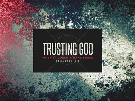 Trusting God Sermon PowerPoint | Clover Media