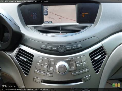 Slate Gray Interior Controls for the 2009 Subaru Tribeca Limited 7 ...