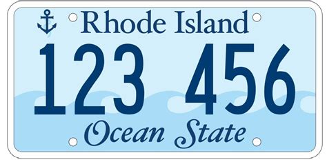 Rhode Island License Plate 2024 - Essa Ofella