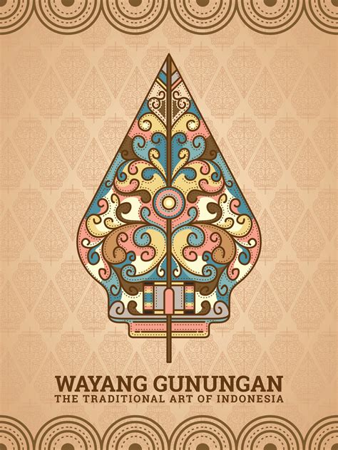 Gunungan Wayang Vector Art, Icons, and Graphics for Free Download