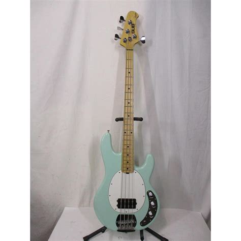 Used Sterling by Music Man Sub 4 Electric Bass Guitar Seafoam Green ...