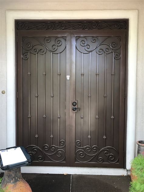 Residential Security Doors - LV Iron