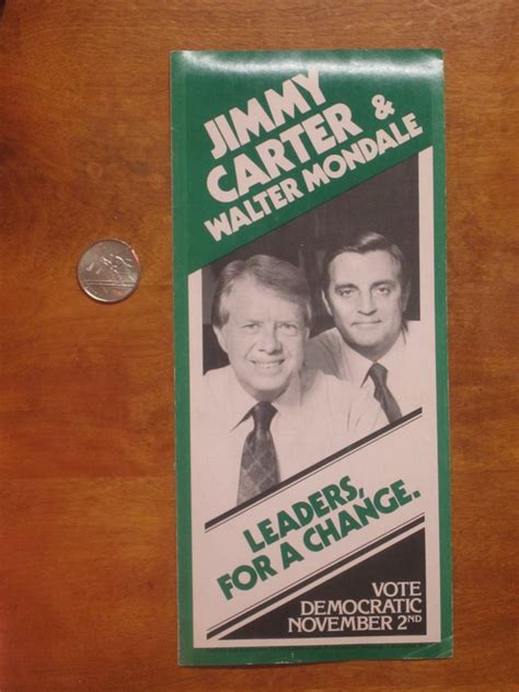 1976 Jimmy Carter Election Pamphlet – Bill’s Political Shoppe