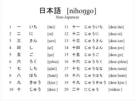 japanese numbers 1-100 - Google Search | Japanese numbers, Chinese numbers, Japanese