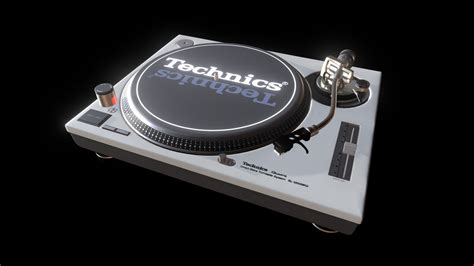 Technics SL-1200 MK2 Turntable - Buy Royalty Free 3D model by Igor ...