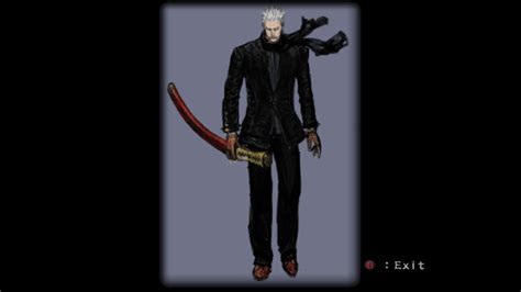 Some interesting Vergil DMC3 concept art. : r/DevilMayCry