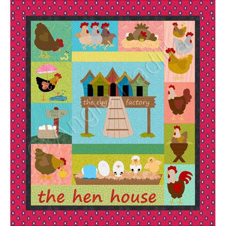 The Hen House | Quilt patterns, Applique quilts, Applique quilt patterns