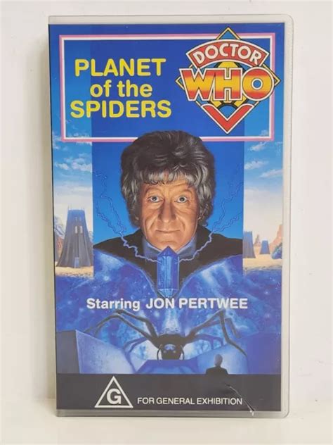 DOCTOR WHO PLANET of the Spiders - Jon Pertwee - VHS - BBC Video £15.50 - PicClick UK