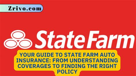 Your Guide To State Farm Auto Insurance: From Understanding Coverages ...