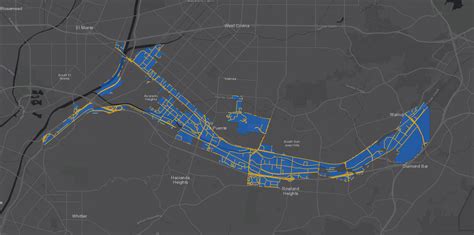 City Of Industry Ca Map | Campus Map