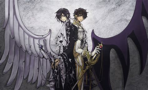 Game application poster, Code Geass, Lamperouge Lelouch, Kururugi Suzaku, anime HD wallpaper ...