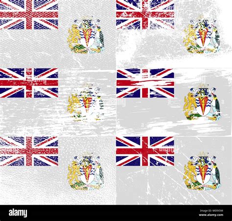 British antarctic territory flag landscape Stock Vector Images - Alamy