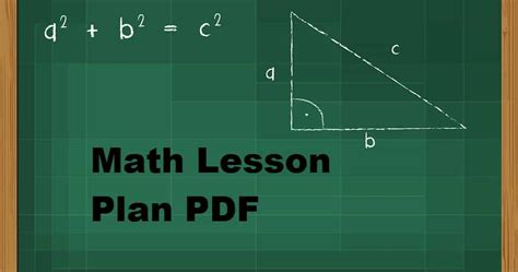Math Lesson Plan in Odia PDF Download