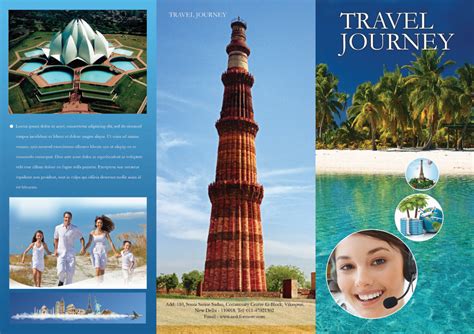 Free Travel Brochure Template PSD #1 by PSDTemplatesBlog on DeviantArt