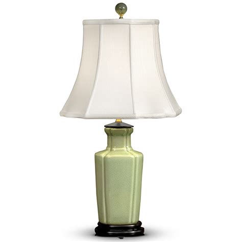 Celadon Lotus Vase Lamp | Vase lamp, Lamp, Luxury lamps