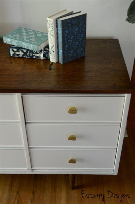 Furniture Debut: Mid Century Modern Dresser - Estuary Designs