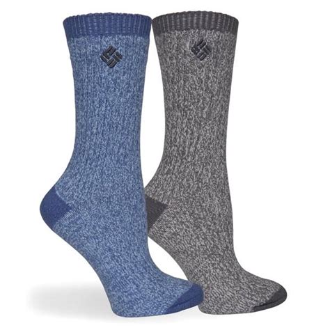 Columbia Women's 2-Pack Super Soft Crew Socks - RCS346WUSATP2PR | Blain ...