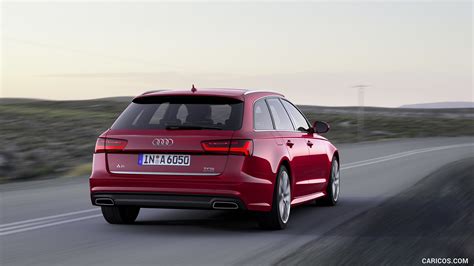 2017 Audi A6 Avant quattro (Color: Matador Red) - Rear | Caricos