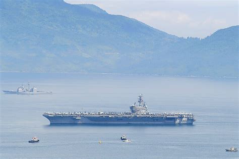 US aircraft carrier docks in Vietnam after China dispute | Flipboard