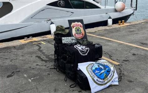 Brazilian federal police seize a quarter ton of cocaine in the port of ...