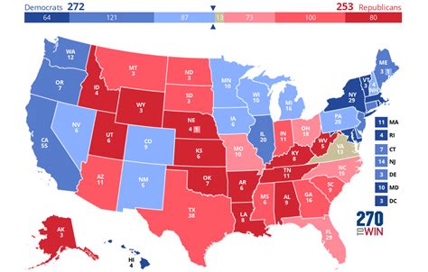 2024 Presidential Election Interactive Map