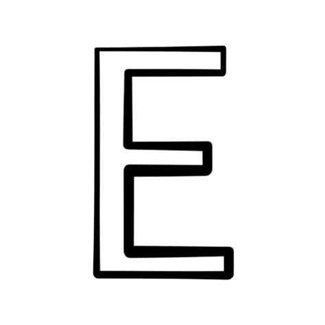 Free Letter E Clipart Black And White, Download Free Letter E Clipart ...