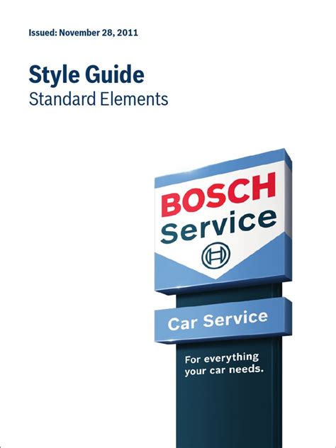 Bosch Service Manual | PDF | Brand | Communication