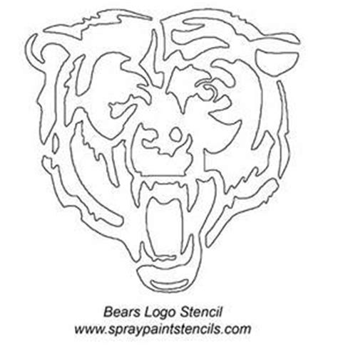 Chicago Bears Logo Stencil - Bing Images | LOGOS | Pinterest | Logos ...