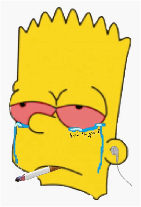 Bart Simpson Crying