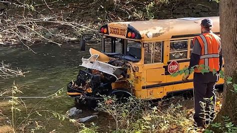 Pennsylvania school bus carrying 29 students plunges into creek, crash caught on video | Fox News