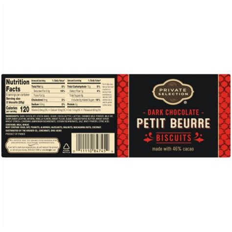 Private Selection® Dark Chocolate Petit Beurre Biscuits, 5.29 oz - Fred ...